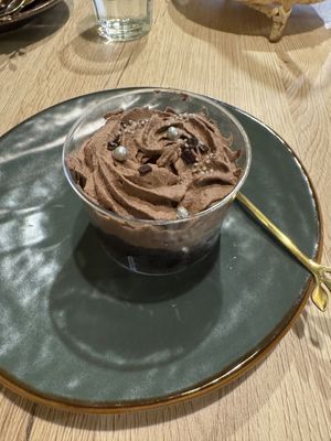 Chocolate cupcake   at Linh - Not Just A Restaurant in Prague