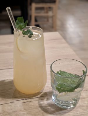Yes yuzu lemonade at Linh - Not Just A Restaurant in Prague