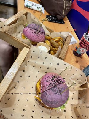   at Flower Burger - Bicocca Village in Milan