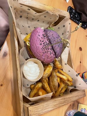   at Flower Burger - Bicocca Village in Milan