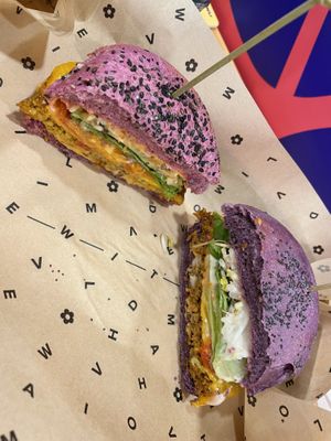   at Flower Burger - Bicocca Village in Milan