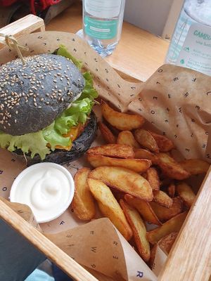 Flower Burger
 at Flower Burger - Bicocca Village in Milan