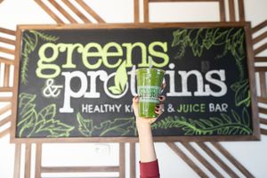 Inside View at Greens and Proteins - Trop Plaza in Las Vegas