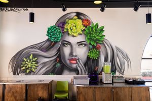 Inside View at Greens and Proteins - Trop Plaza in Las Vegas