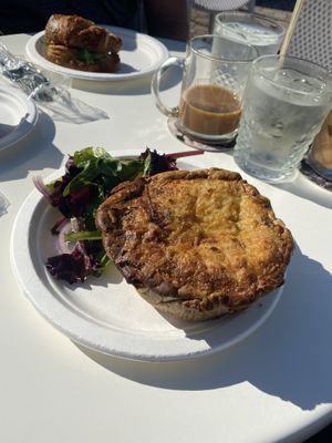 Vegan Quiche!!!!! at Cyth & Co in Oakland Park
