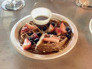 Belgium Waffle at Cyth & Co in Oakland Park