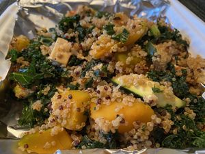 Quinoa Fiesta Salad  at Green Earth Vegan Cuisine in Pasadena