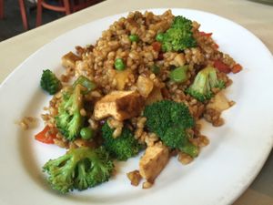 Joyful fried rice  at Green Earth Vegan Cuisine in Pasadena