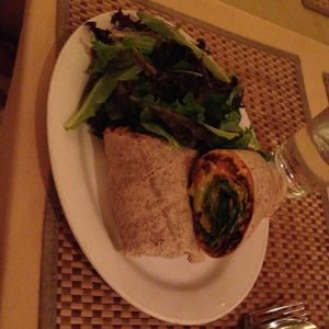 the Gourmet Burrito at Green Earth Vegan Cuisine in Pasadena
