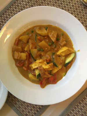 Indian Curry Tofu at Green Earth Vegan Cuisine in Pasadena