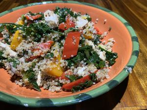 Quinoa Fiesta Salad at Green Earth Vegan Cuisine in Pasadena