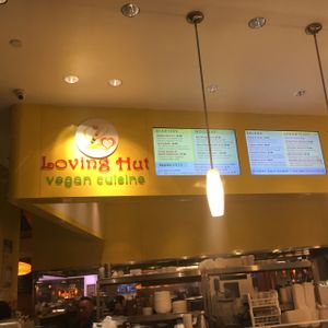 main Loving Hut area  at Loving Hut - Westfield Mall Food Emporium in San Francisco