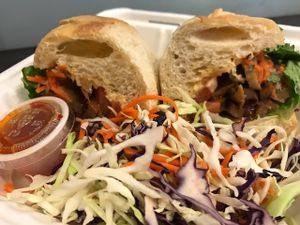 Queen Sandwich at Loving Hut - Westfield Mall Food Emporium in San Francisco