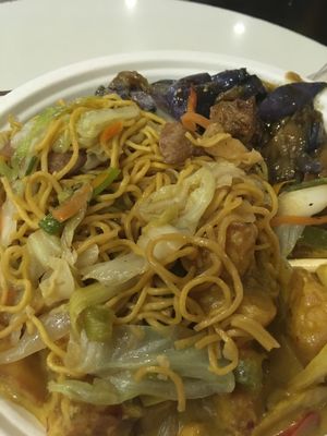 It might not be beautiful, but it sure was filling! I’d go back. at Loving Hut - Westfield Mall Food Emporium in San Francisco