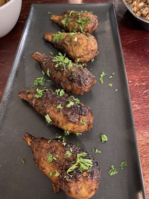 Jerk “chicken” wings 🌶🌶🌶  at Jam Delish in North London