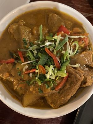 Curry “goat” 🐐 🤤  at Jam Delish in North London