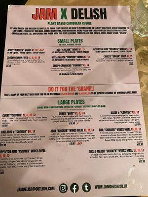   at Jam Delish in North London