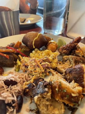 Meal  at Jam Delish in North London