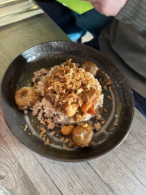 “Oxtail” stew (my highlight)  at Jam Delish in North London