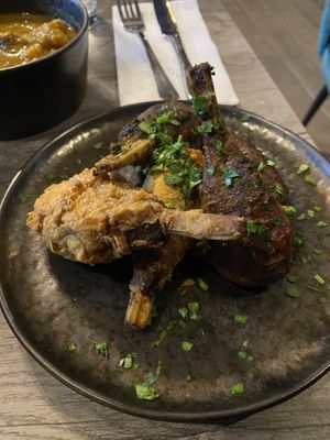 Wings. Southern fried and jerk  #Veganuary at Jam Delish in North London