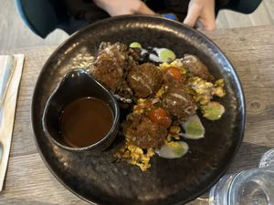 Fried chicken   at Jam Delish in North London