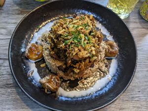 I think it's Oxtail Stew (17£).  at Jam Delish in North London