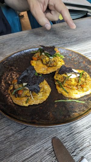 Tostones at Jam Delish in North London