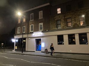 From the street  at Jam Delish in North London