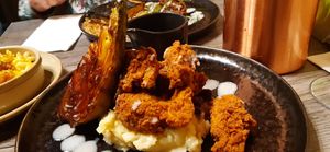 Fried chicken at Jam Delish in North London
