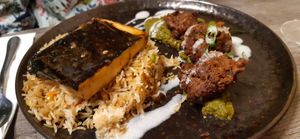 Codfish and callaloo fritters at Jam Delish in North London