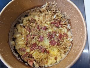 Mac and cheese at Jam Delish in North London