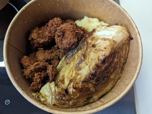 Chicken and mash - amazeballs! at Jam Delish in North London