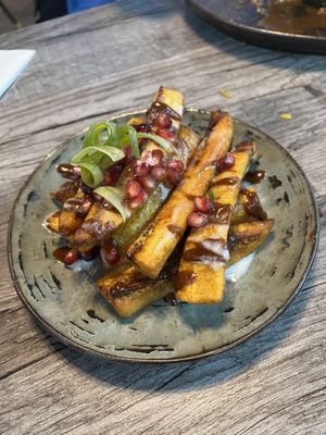 Plantain fritters  at Jam Delish in North London