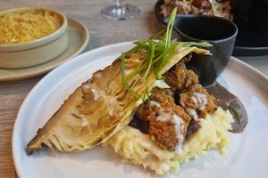 Fried chicken at Jam Delish in North London