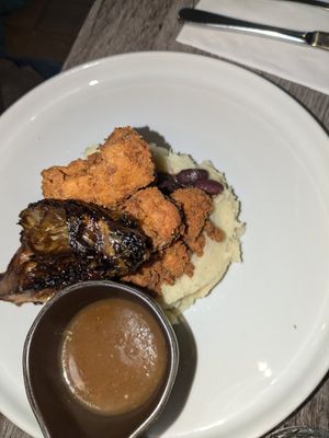 Fried chicken at Jam Delish in North London