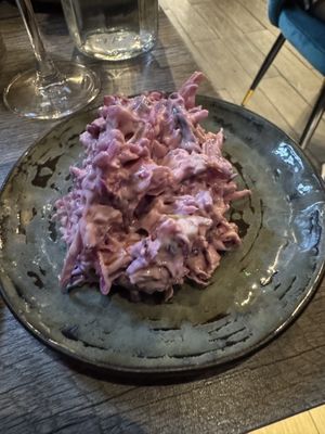 Caribbean slaw    at Jam Delish in North London