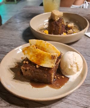 Banana cake at Jam Delish in North London