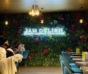 Wonderful food and didn’t want to leave..   at Jam Delish in North London