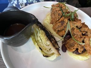 Fried chicken (large plate)  at Jam Delish in North London