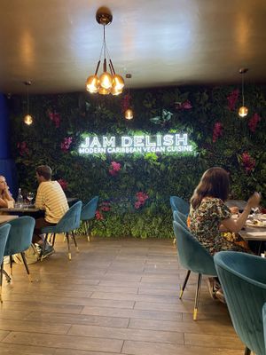 Interior  at Jam Delish in North London