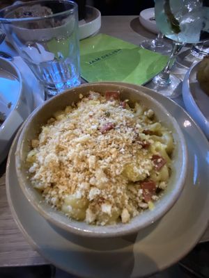 "Bacon" Mac and cheese  at Jam Delish in North London