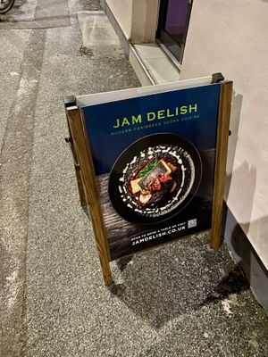   at Jam Delish in North London
