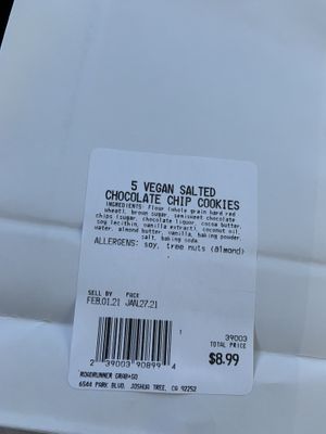 Made in house. Little pricey but worth it at Roadrunner Grab+Go in Joshua Tree