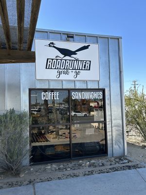 Roadrunner!  at Roadrunner Grab+Go in Joshua Tree