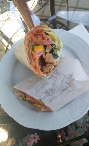 Wrap on point!!! at Loving Hut in St Kanzian