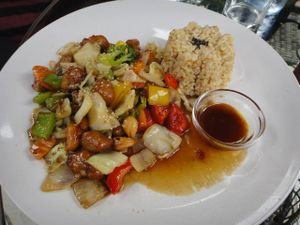 Photos from our stay at the Loving Hut Hotel in Austria, August 2014. at Loving Hut in St Kanzian