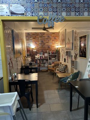   at Cafe Napoleon in Warners Bay