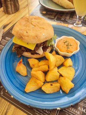 Tocada del Bolets (vegana) at Mitica la Vella in Terrassa