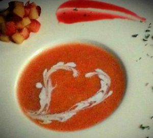 Valentine special at Loving Hut in Tampa