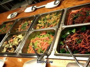 Saturday buffet at Loving Hut in Tampa